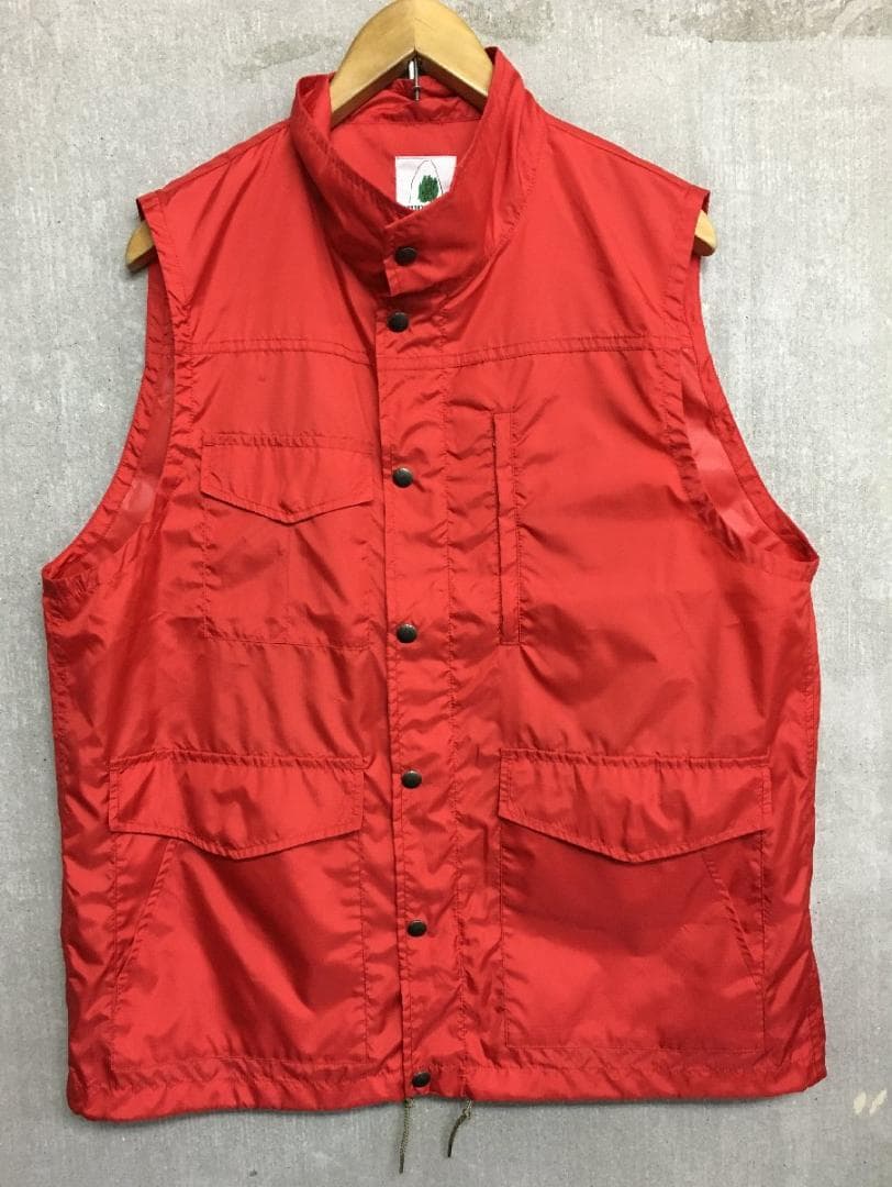 ビームス 別注 美品 25ss サイズL シェラデザイン パッカブル ベスト