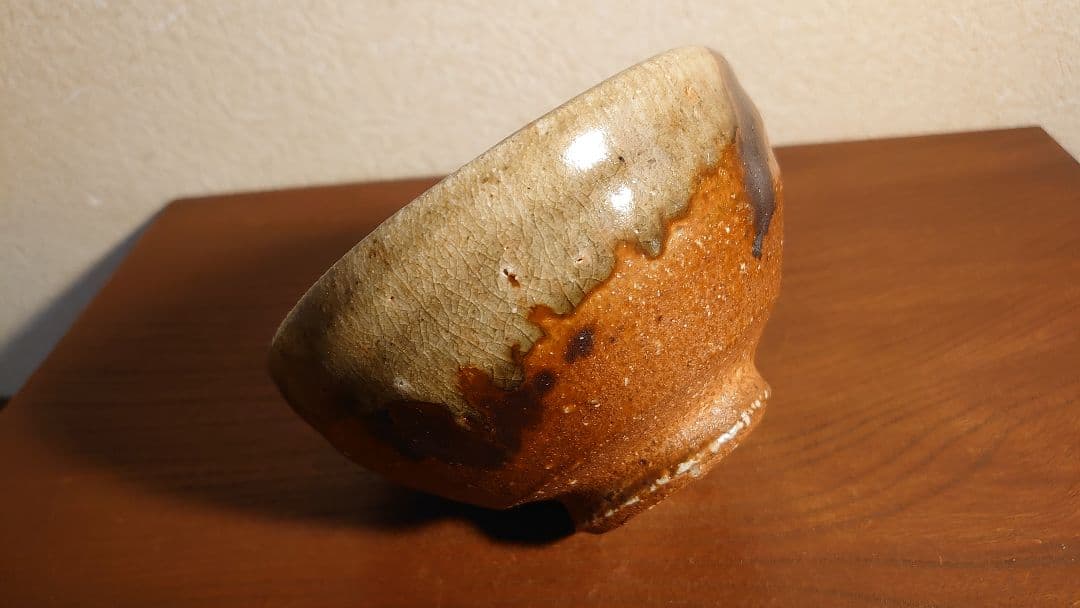 備前焼　信楽焼　越前焼　白釉　抹茶碗　茶道具　蔵出し　１客