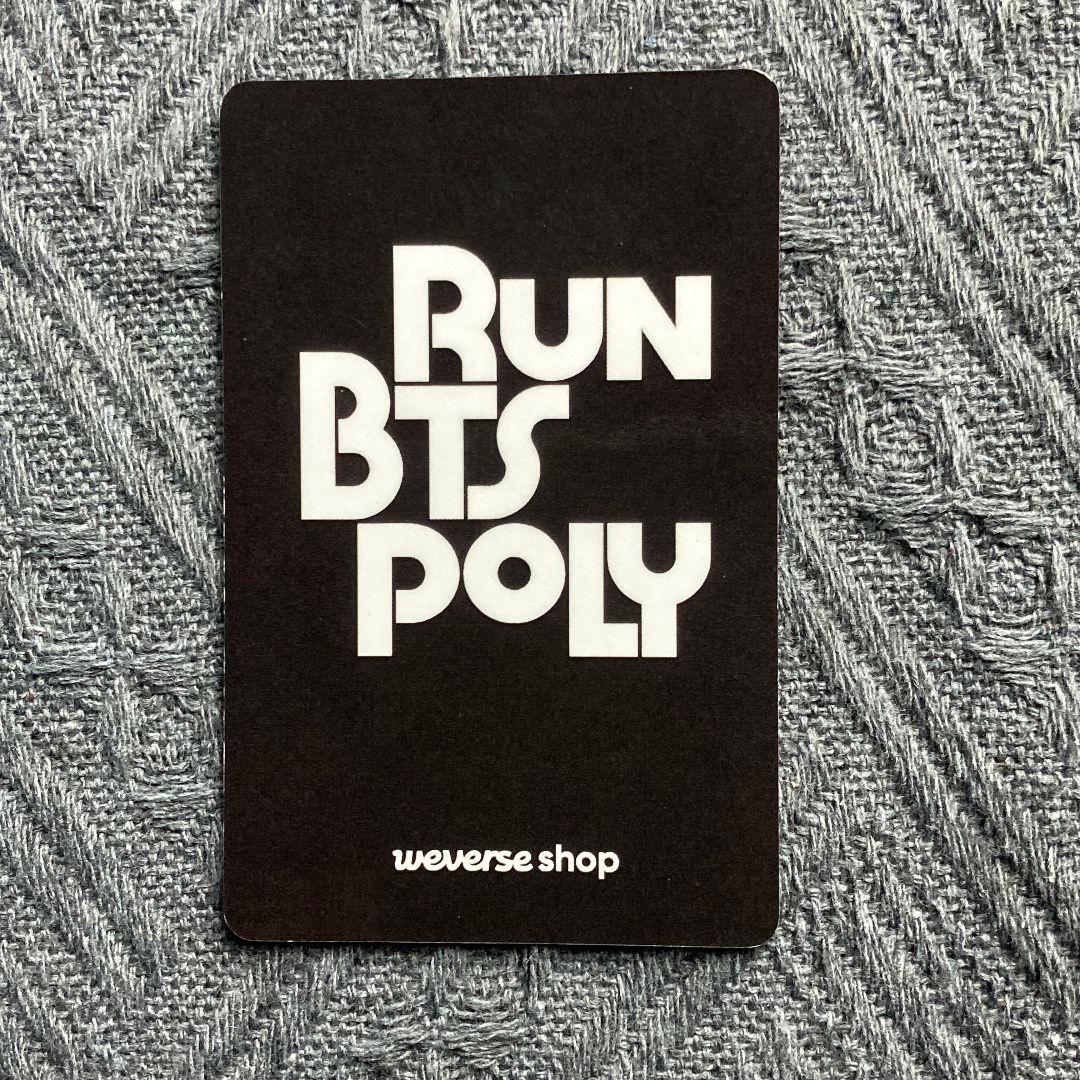 BTS RUN POLY Highlight Package ホソクトレカ1枚