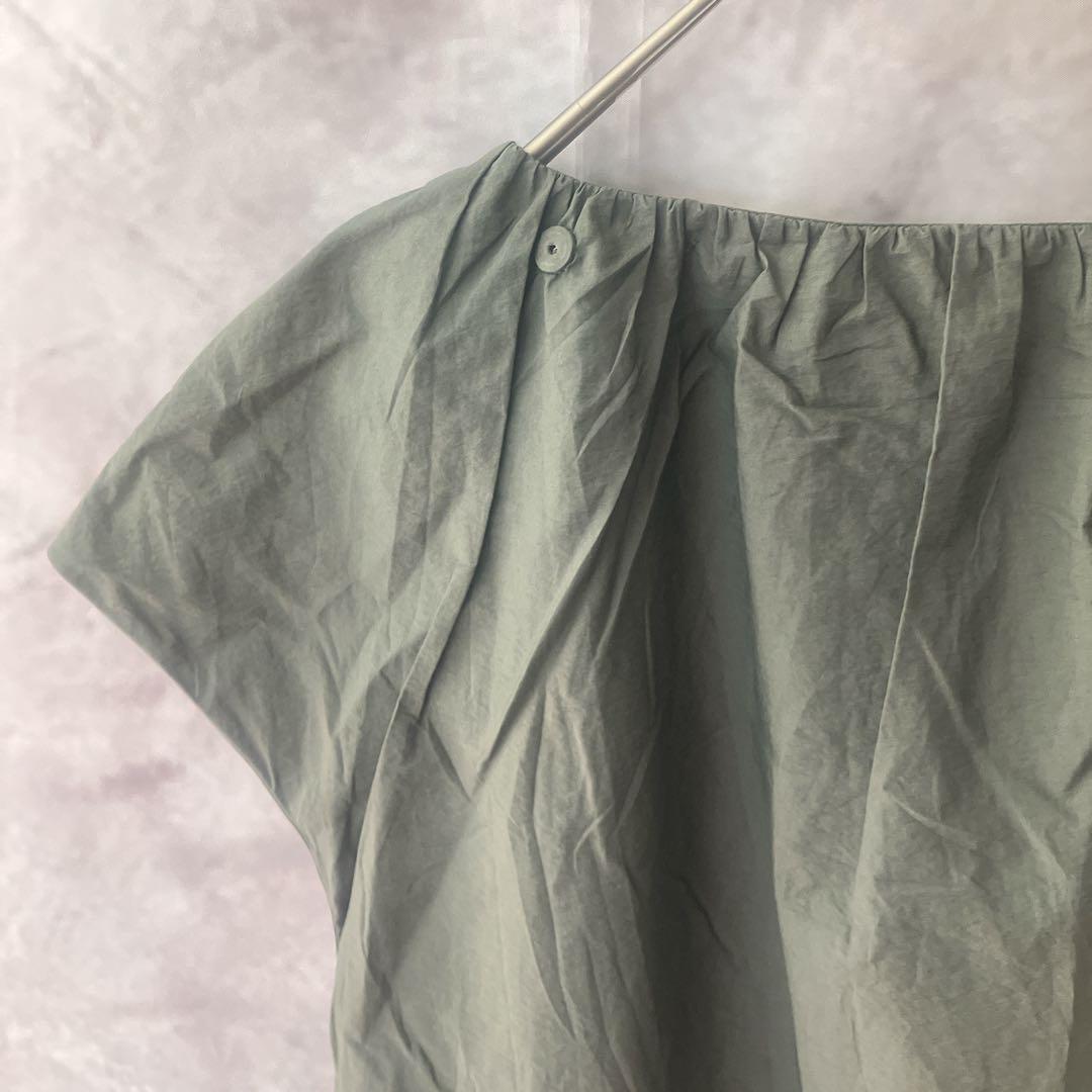 BRUNELLO CUCINELLI【M】カーキ　ワンピース　ブルネロクチネリ