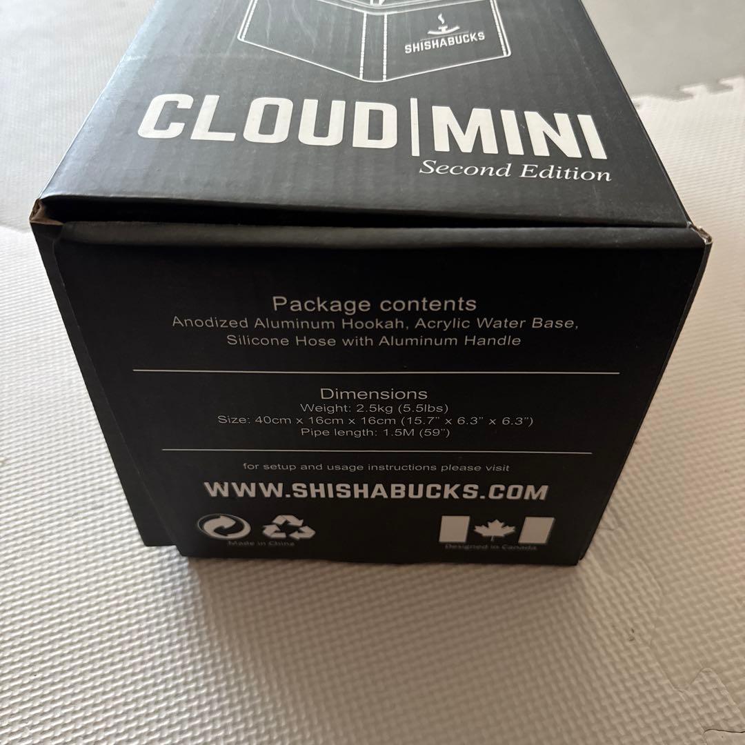 新品未使用シーシャ　バックス　ゴールド　cloud mini