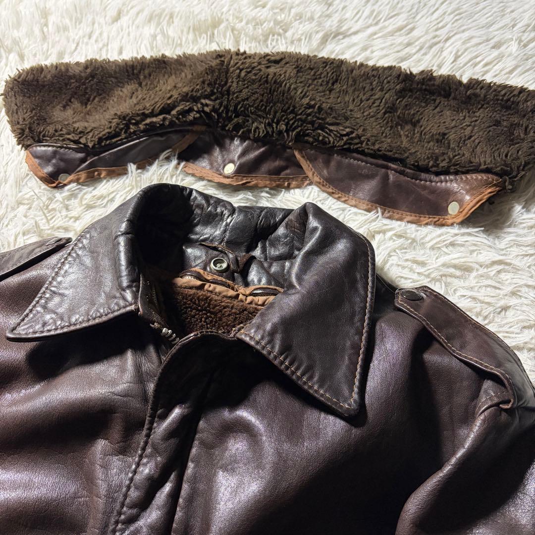 モ*ト様 46サイズ ■schott フライトジャケット　 G-1 襟ボア　67