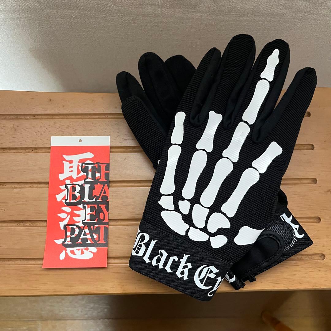 Black Eye Patch スケルトン手袋 Jin Dogg着用