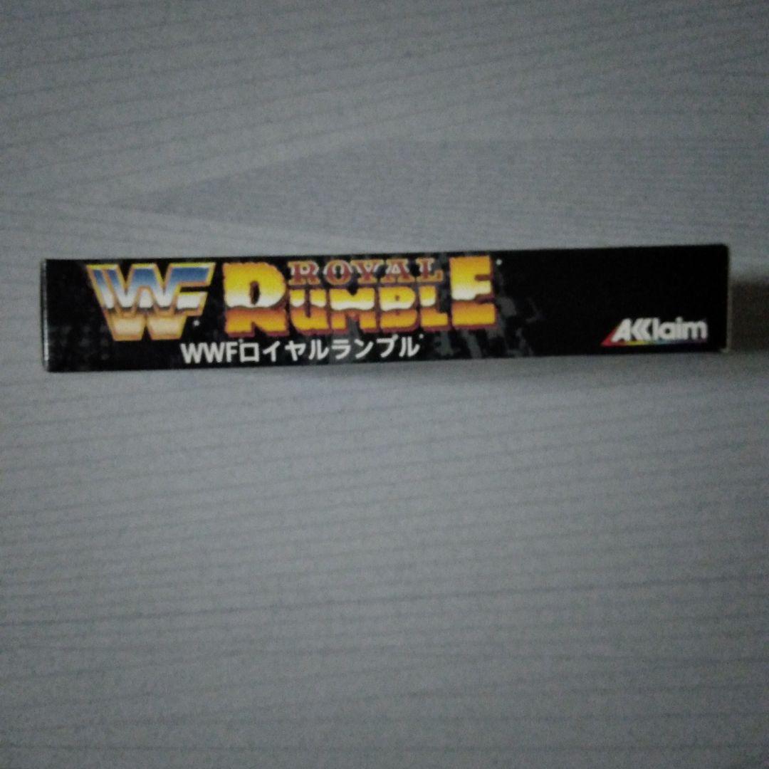 希少な新品プロレスソフト！『WWFロイヤルランブル』　スーパーファミコン