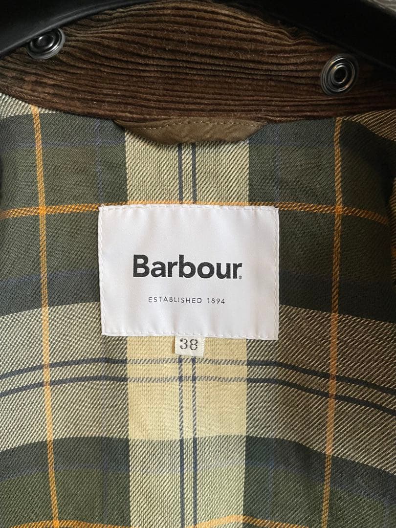 Barbour バブアー TRANSPORT トランスポート 38 ノンワックス