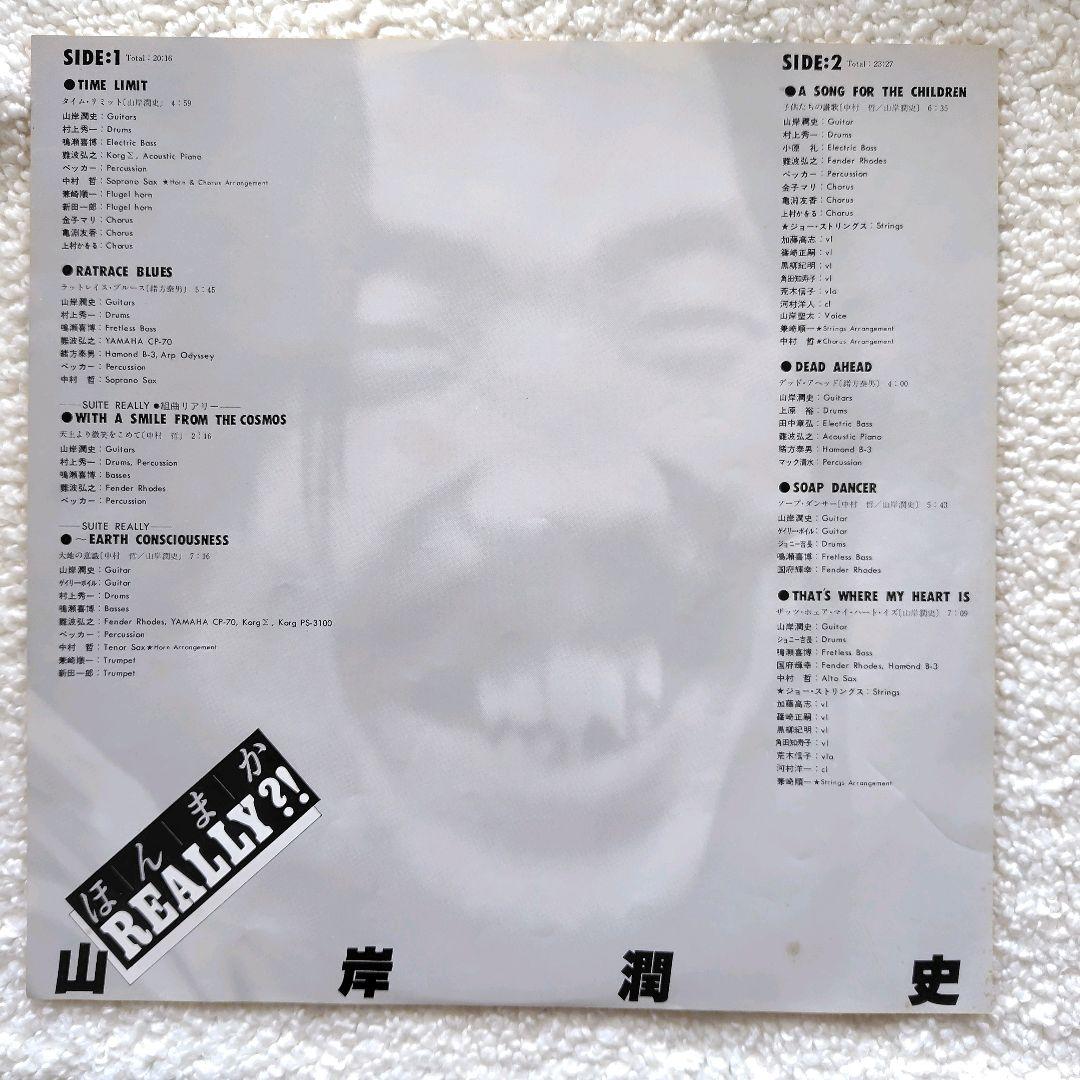 【送料無料 】山岸翔史 REALLY?! LP 国内盤 レコード