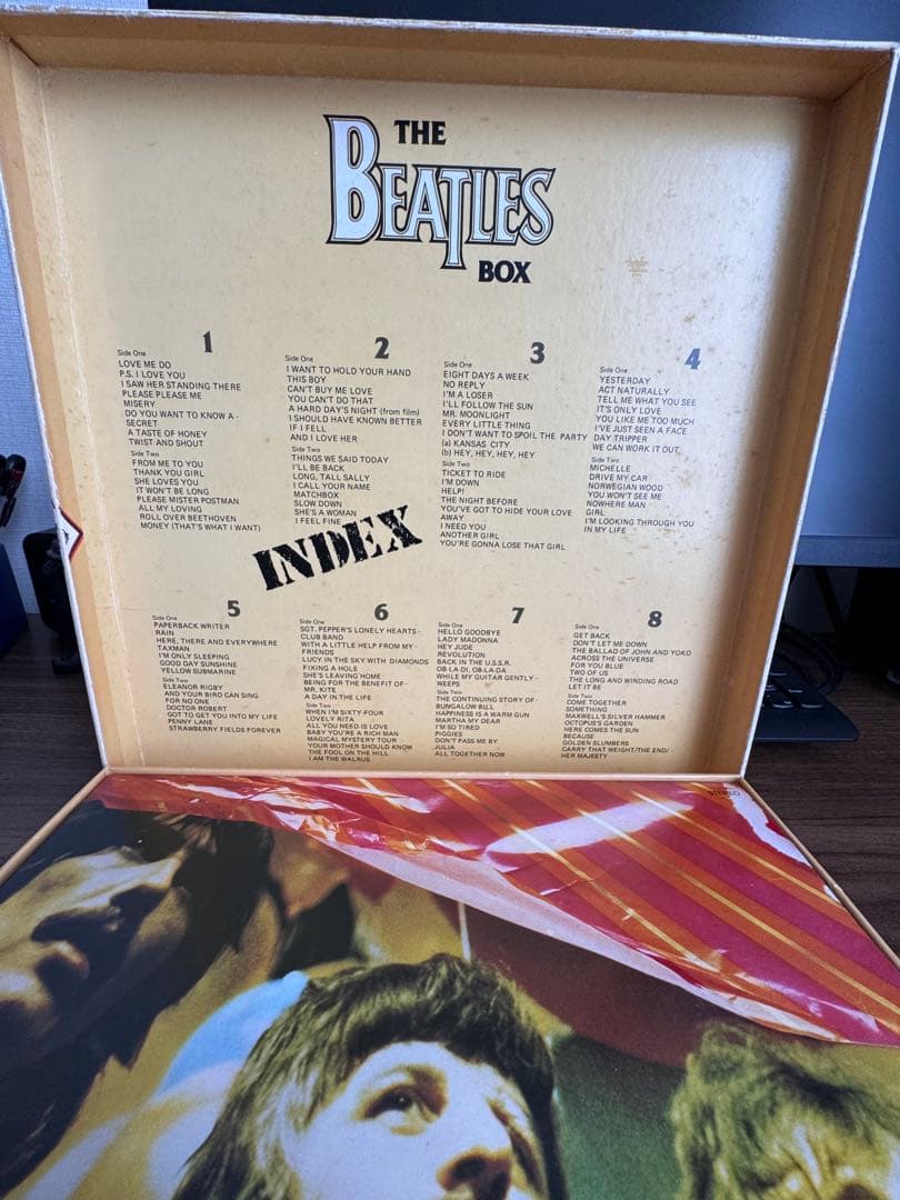洋楽 FROM LIVERPOOL THE BEATLES BOX