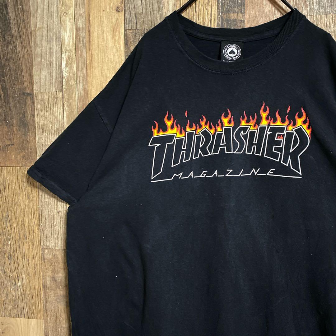 THRASHER スケートオアダイ サンフランシスコ Tシャツ 半袖 USA古着