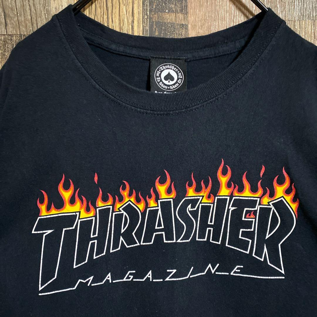 THRASHER スケートオアダイ サンフランシスコ Tシャツ 半袖 USA古着