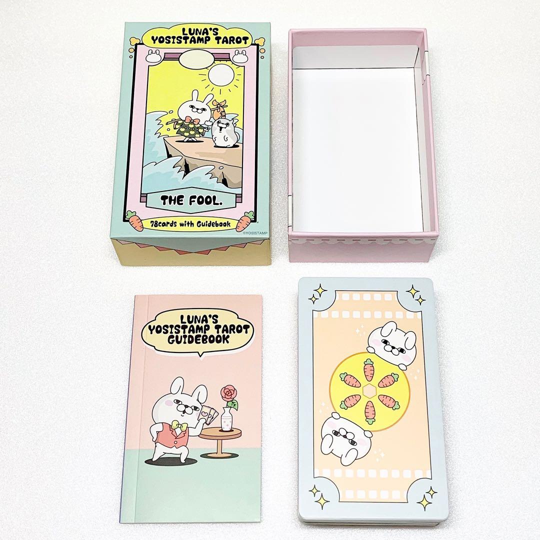 正規品 うさぎ100% ルナズ ヨッシースタンプ タロットカード tarot