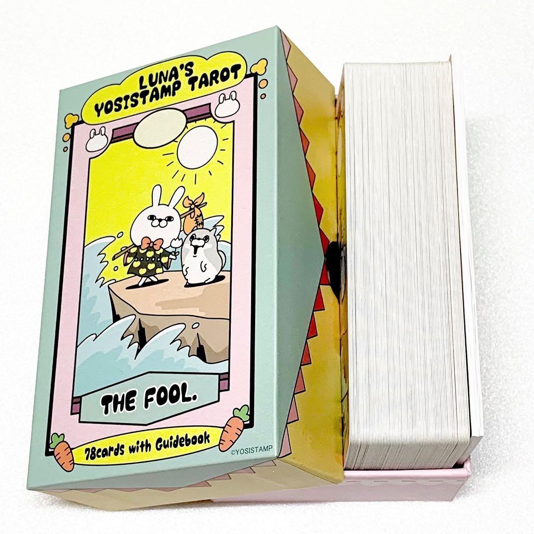 正規品 うさぎ100% ルナズ ヨッシースタンプ タロットカード tarot