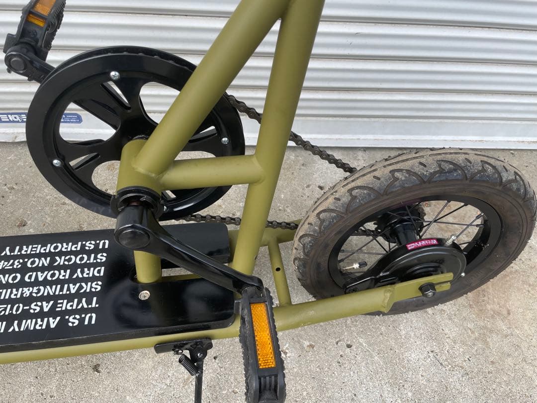 オリーブグリーン SKATER BIKE　スケーター　自転車　札幌　北海道