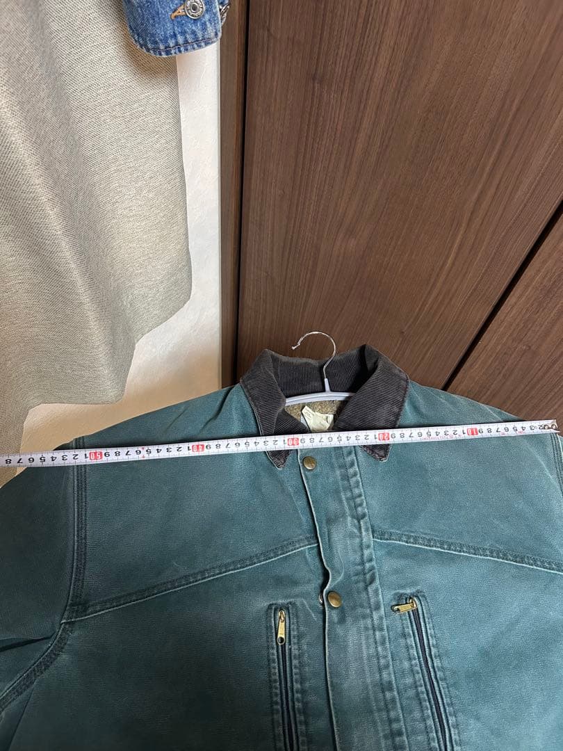 Carhartt ミシガンコート USA製 グリーン ダック　チョアコート