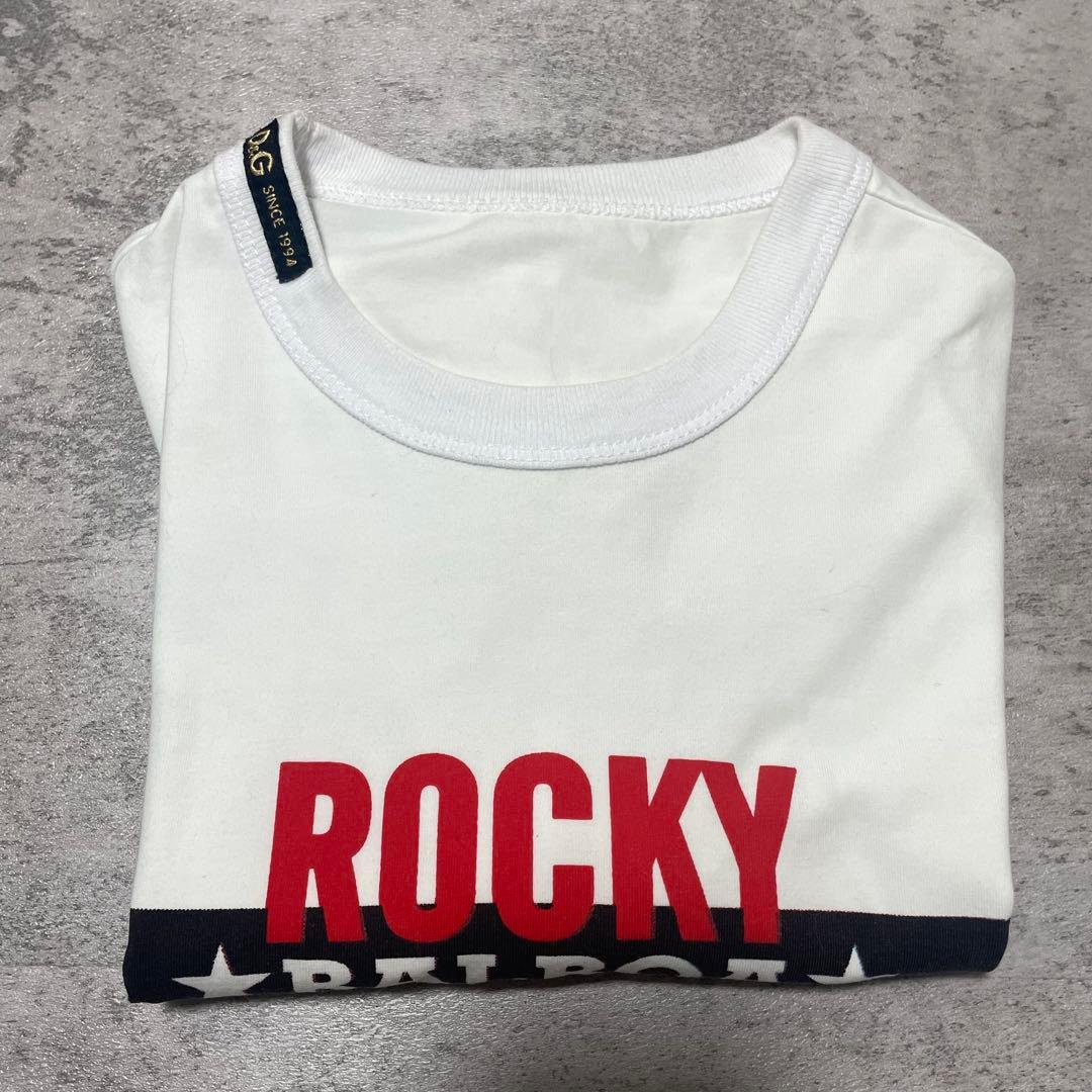 【希少】 D&G ドルガバ ロッキー・バルボア Tシャツ 古着