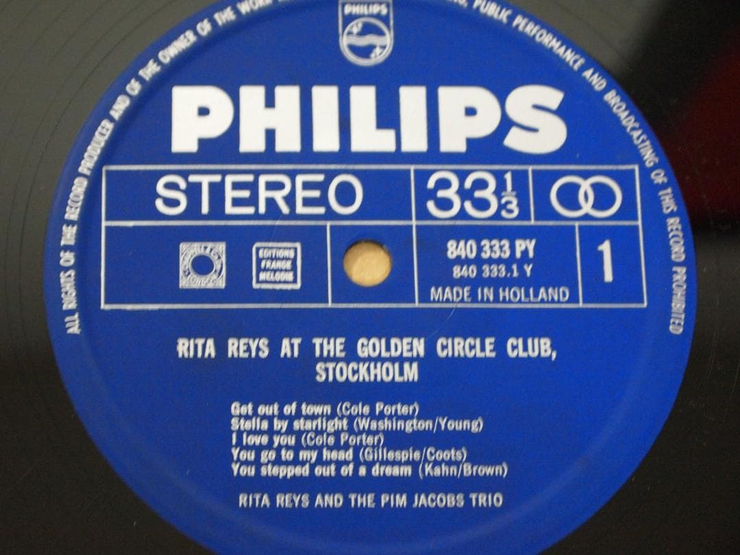 洋楽 RITA REYS - AT THE GOLDEN CIRCLE CLUB