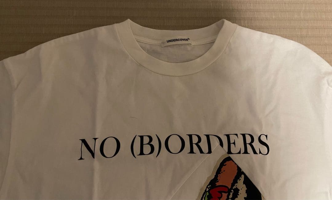 UNDER COVER パッチ貼り付け　切り替え　Tシャツ　フランクフルト　美品