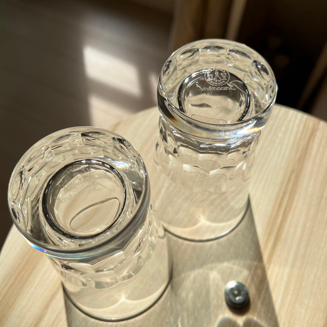 バカラ　ペアグラスジャパン　ビバ　11センチ未使用品