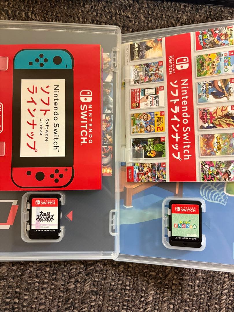 Nintendo Switch 本体 + ゲームソフト2本(付属品全有)