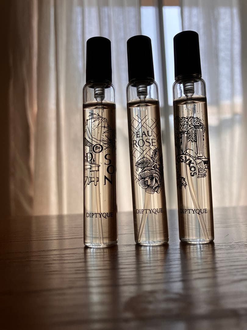 DIPTYQUE 10ml3本セット/DOSON/ROSE/PHILOSYKOS