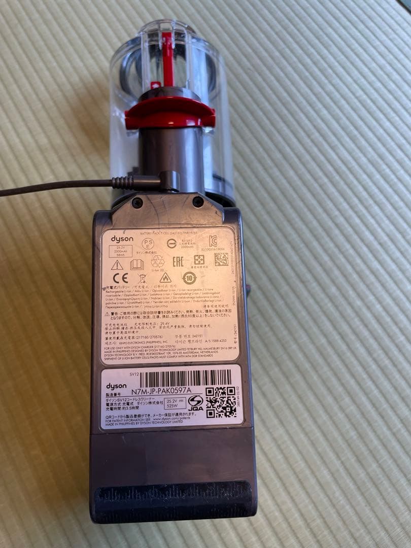 dyson 掃除機 ダイソン sv12 v10 美品動作品 フィルター新品