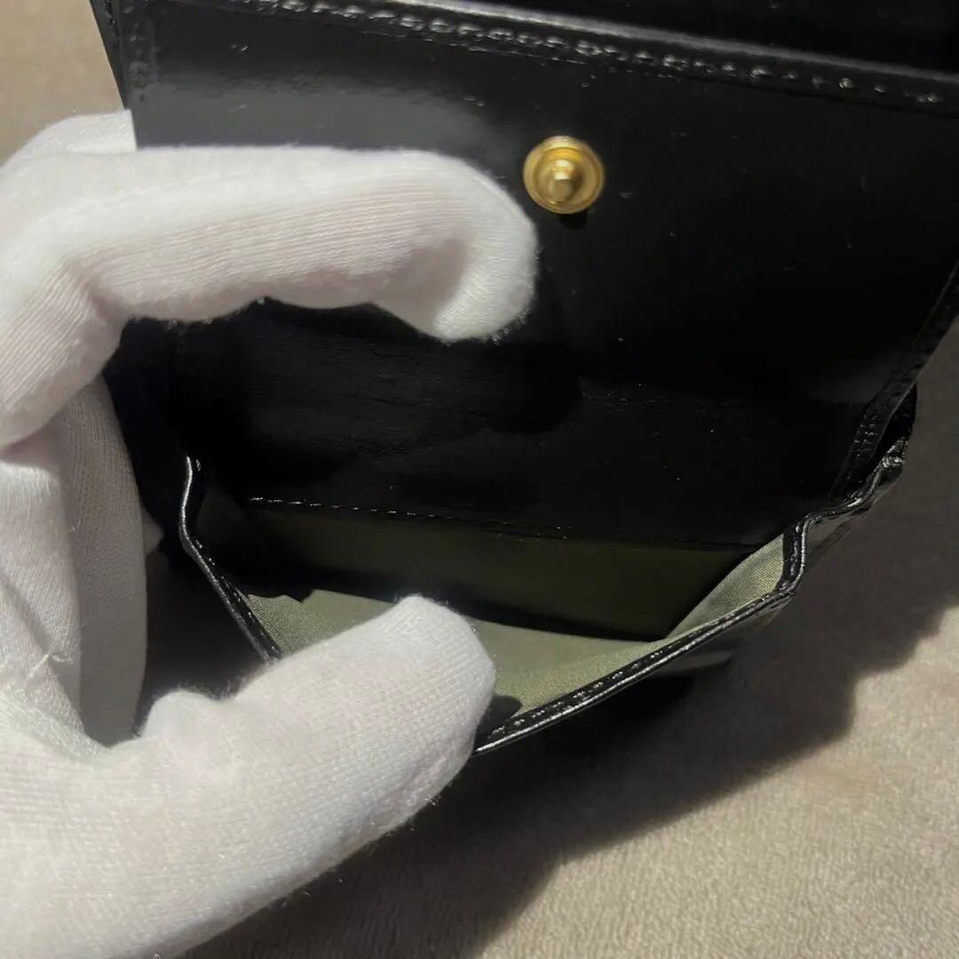 【美品】FENDI フェンディ ブラック 黒 レザー 二つ折り財布 即購入⭕️