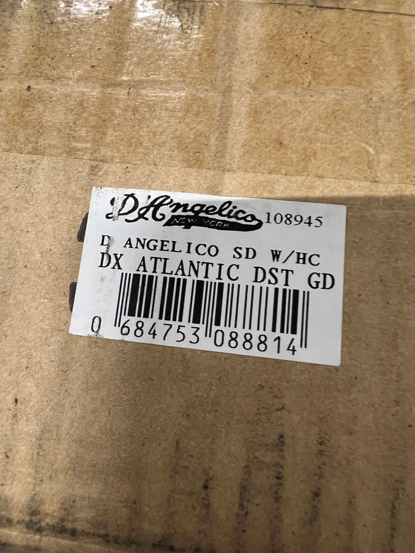 D’Angelico Deluxe Atlantic Desert Gold