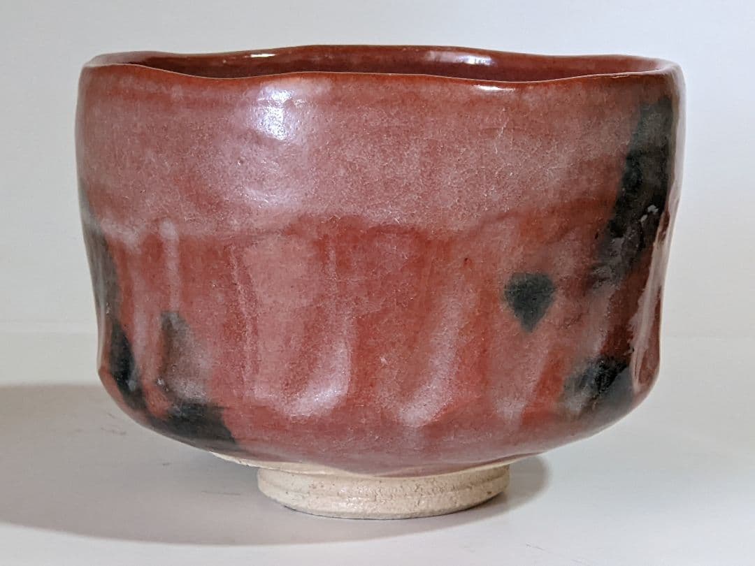 ♦茶道具 赤楽 茶盌 抹茶碗 美術工芸品 アンティーク 骨董品 コレクション