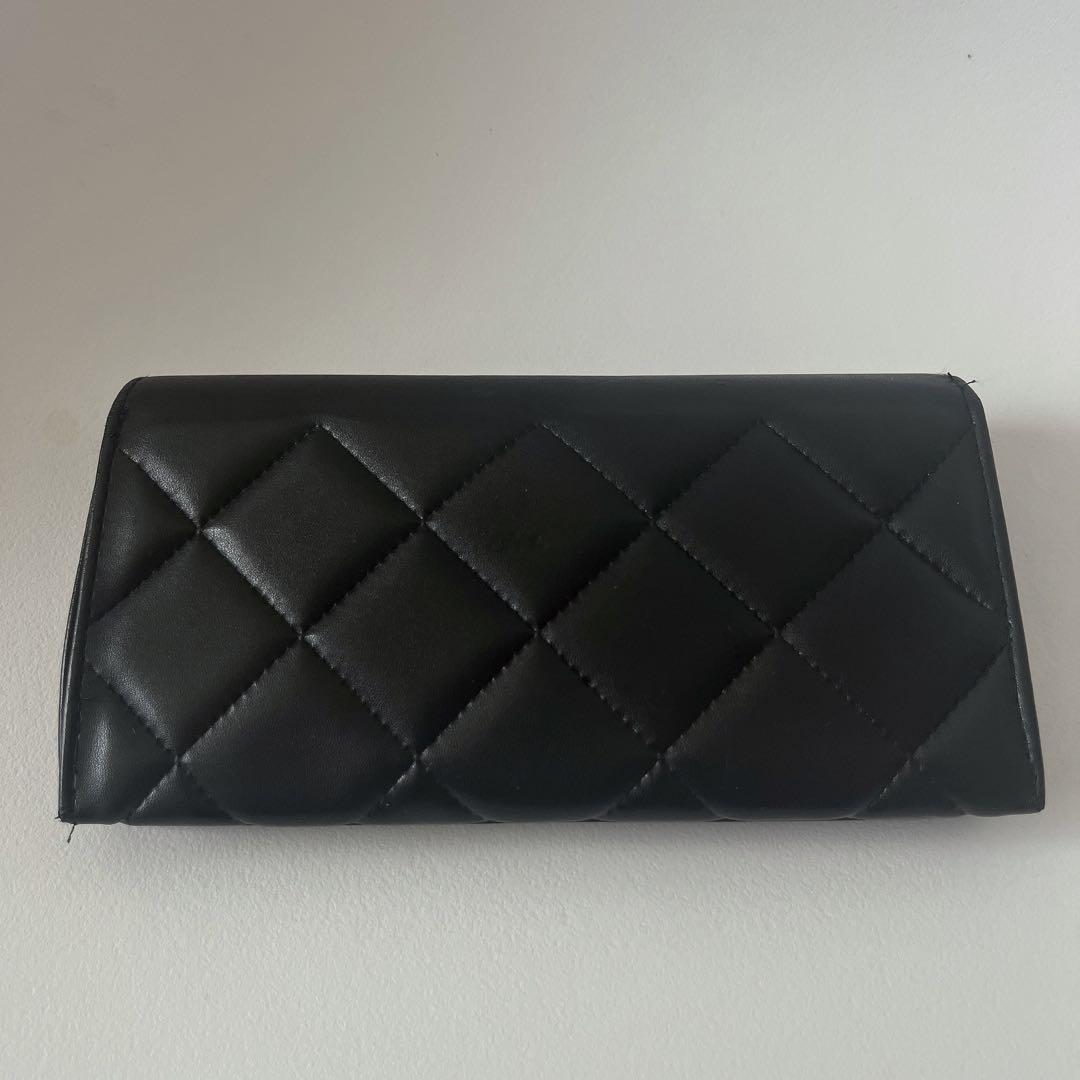 CHANEL サイドパール付きのべっ甲柄シャネルサングラス　付属品あり
