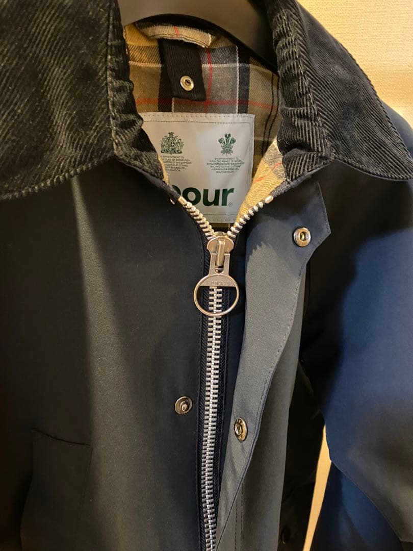 Barbour BEDALE SLネイビー 36サイズ