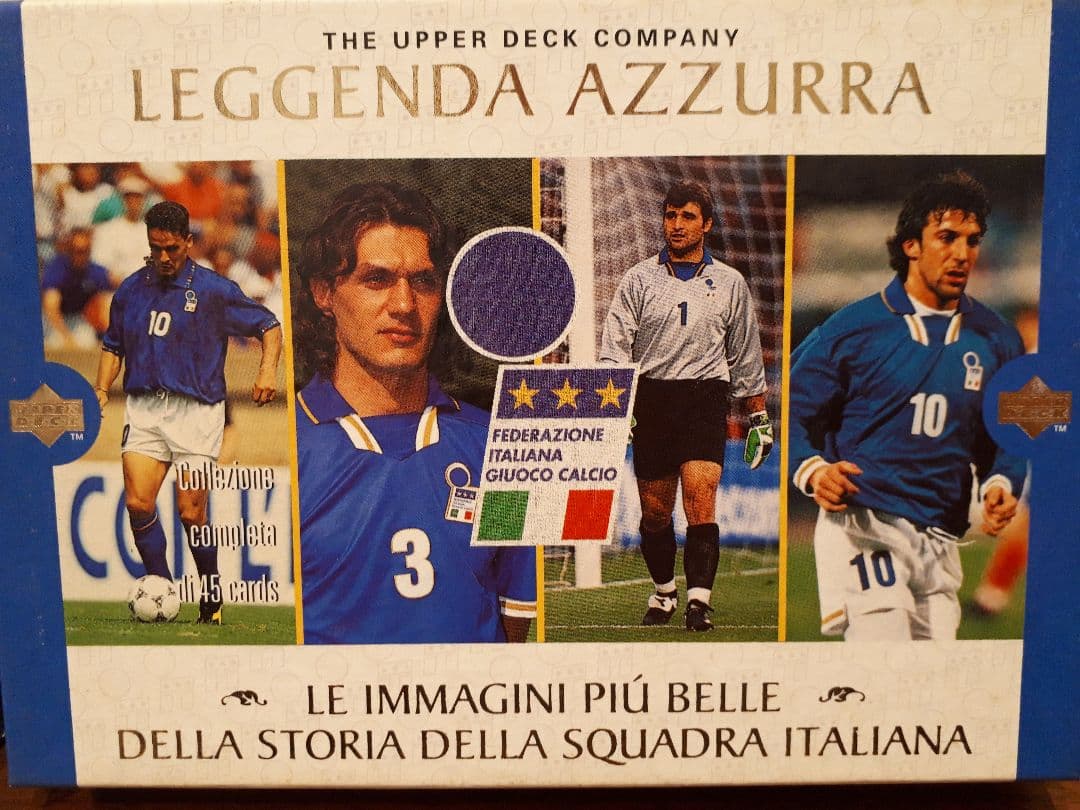 [再値下] UPPER DECK イタリア代表　トレカBOX