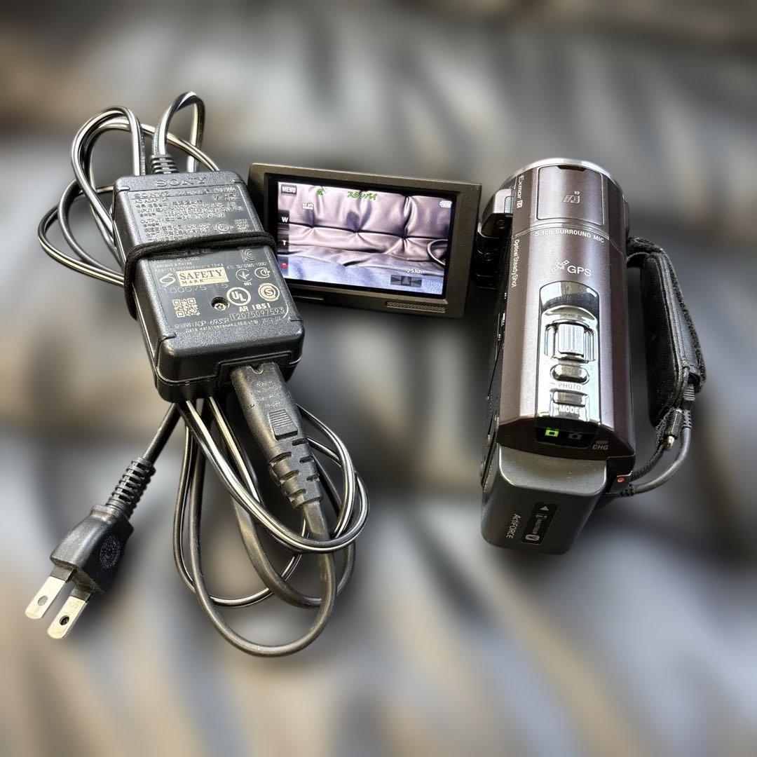 ジャンク品　SONY ハンディカム　HDR-CX590V