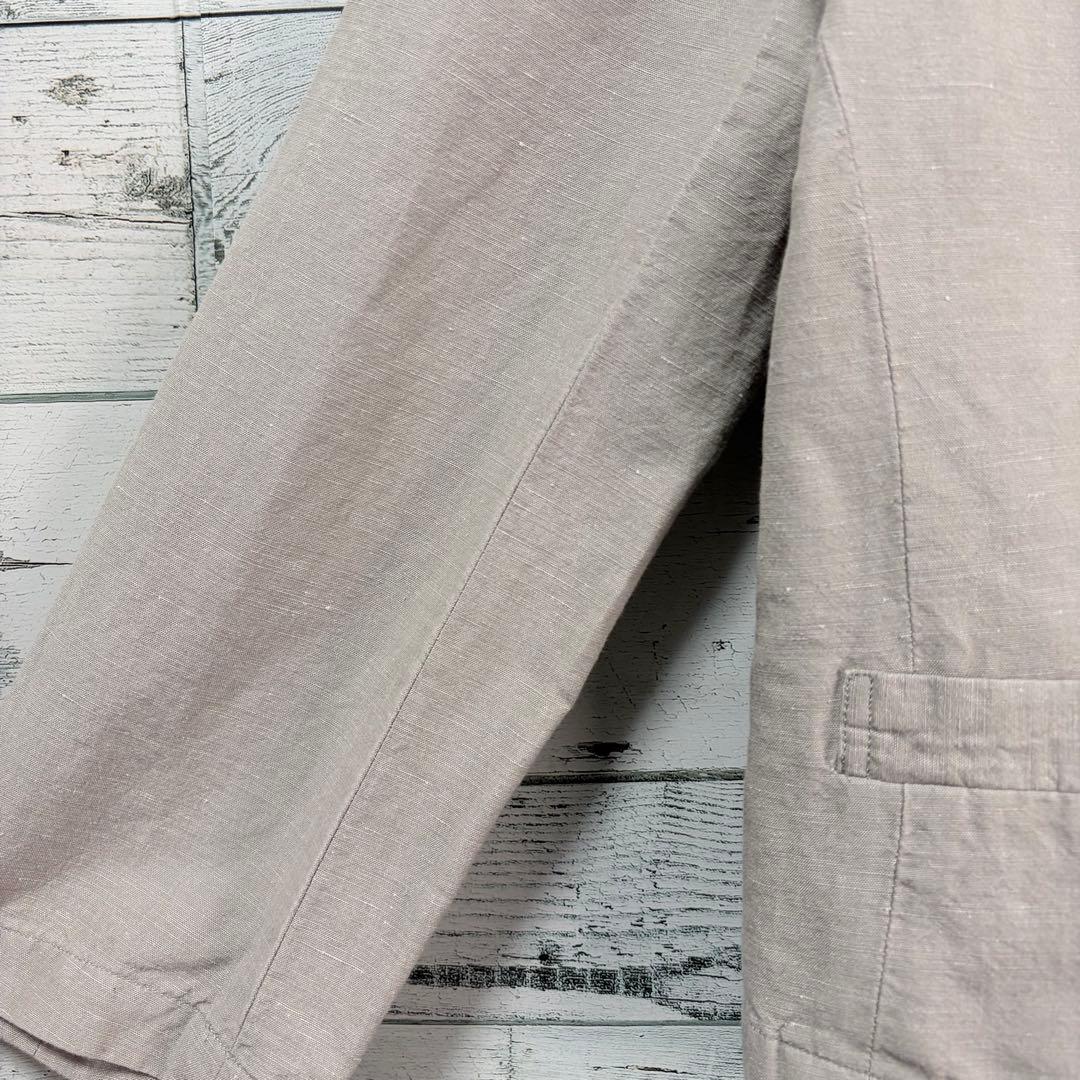 ☆美品☆マーガレットハウエル　COTTON LINEN JACKET グレー