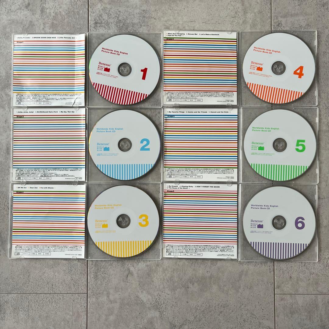 値下　ワールドワイドキッズ　DVD &CD