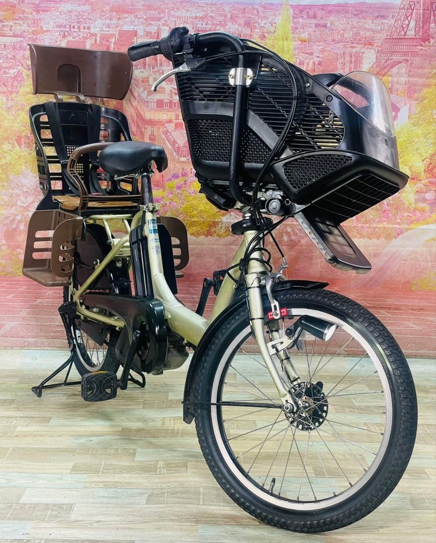 ZK3490 電動自転車 ヤマハ パスキス 子供乗せ 20インチ 送料無料