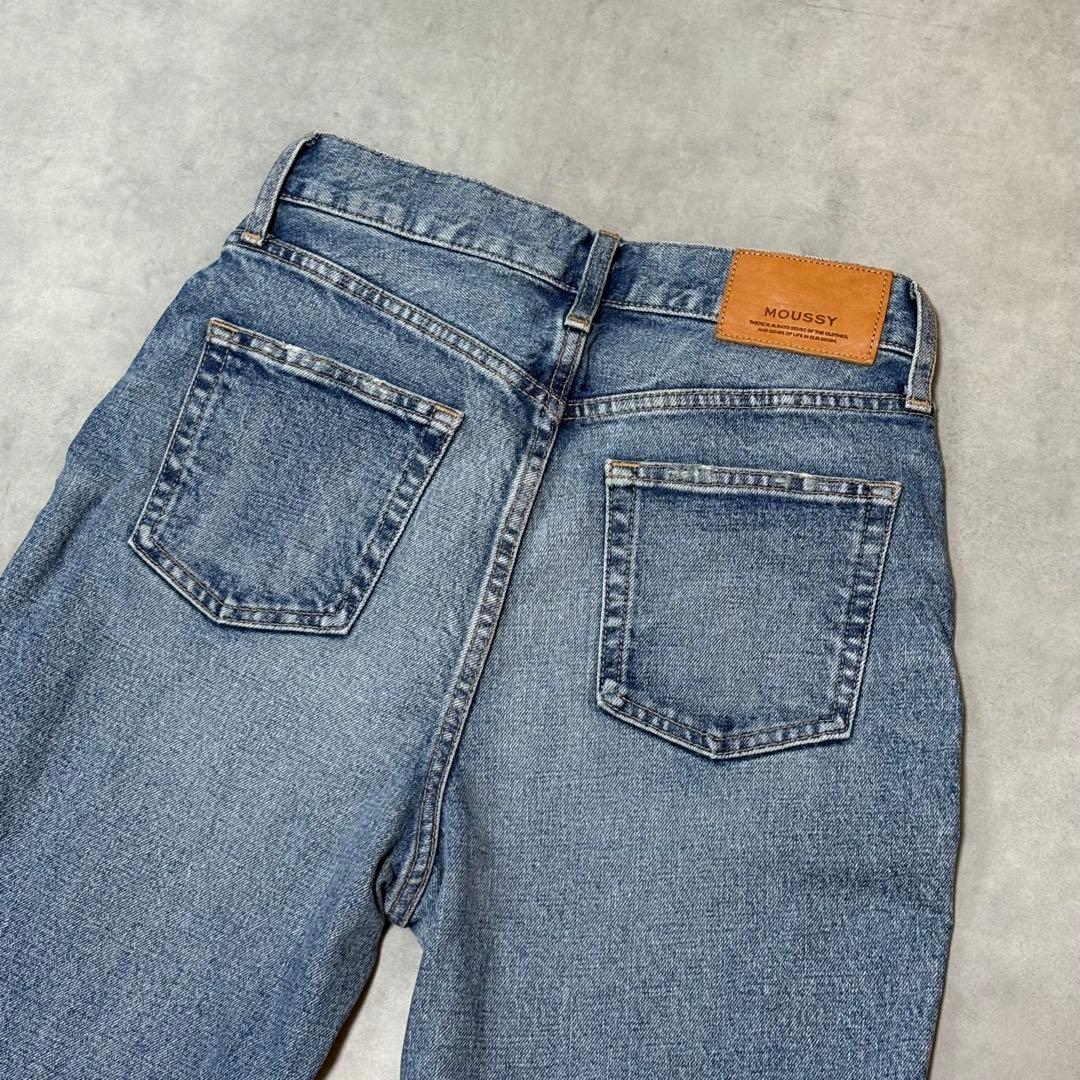 MOUSSY MVS FLARE W27 マウジー フレアデニム ダメージ加工