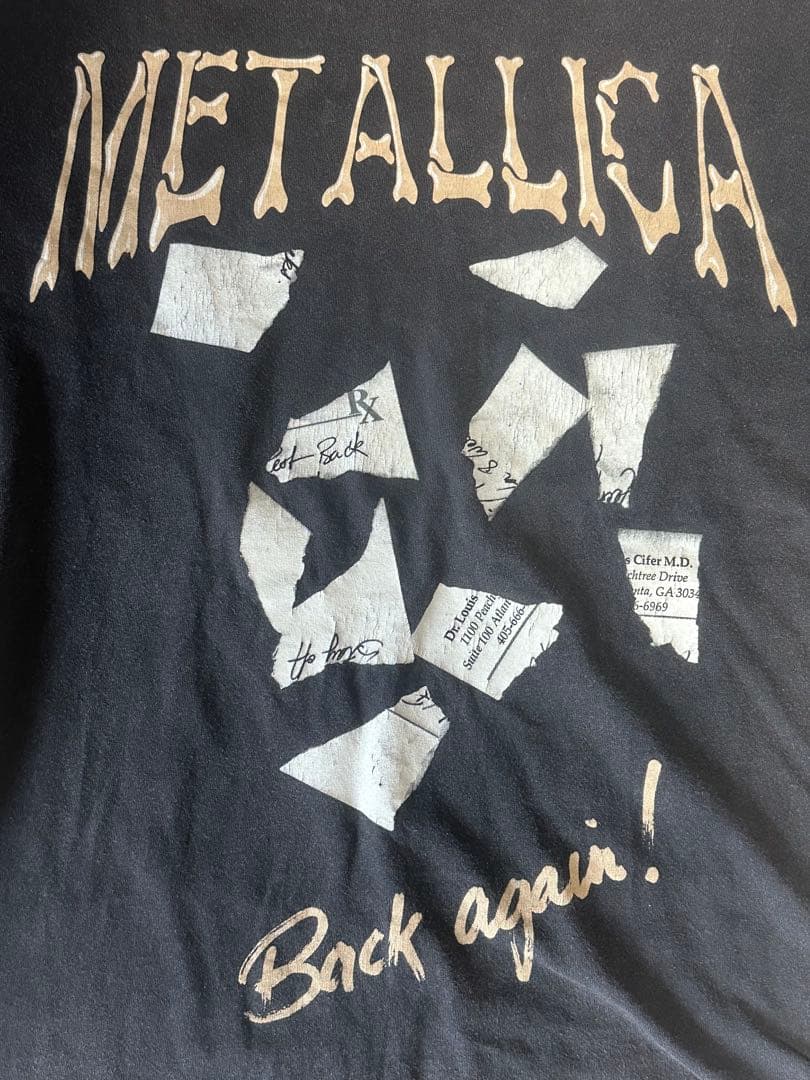 LLICA Tシャツ メタリカ 00s
