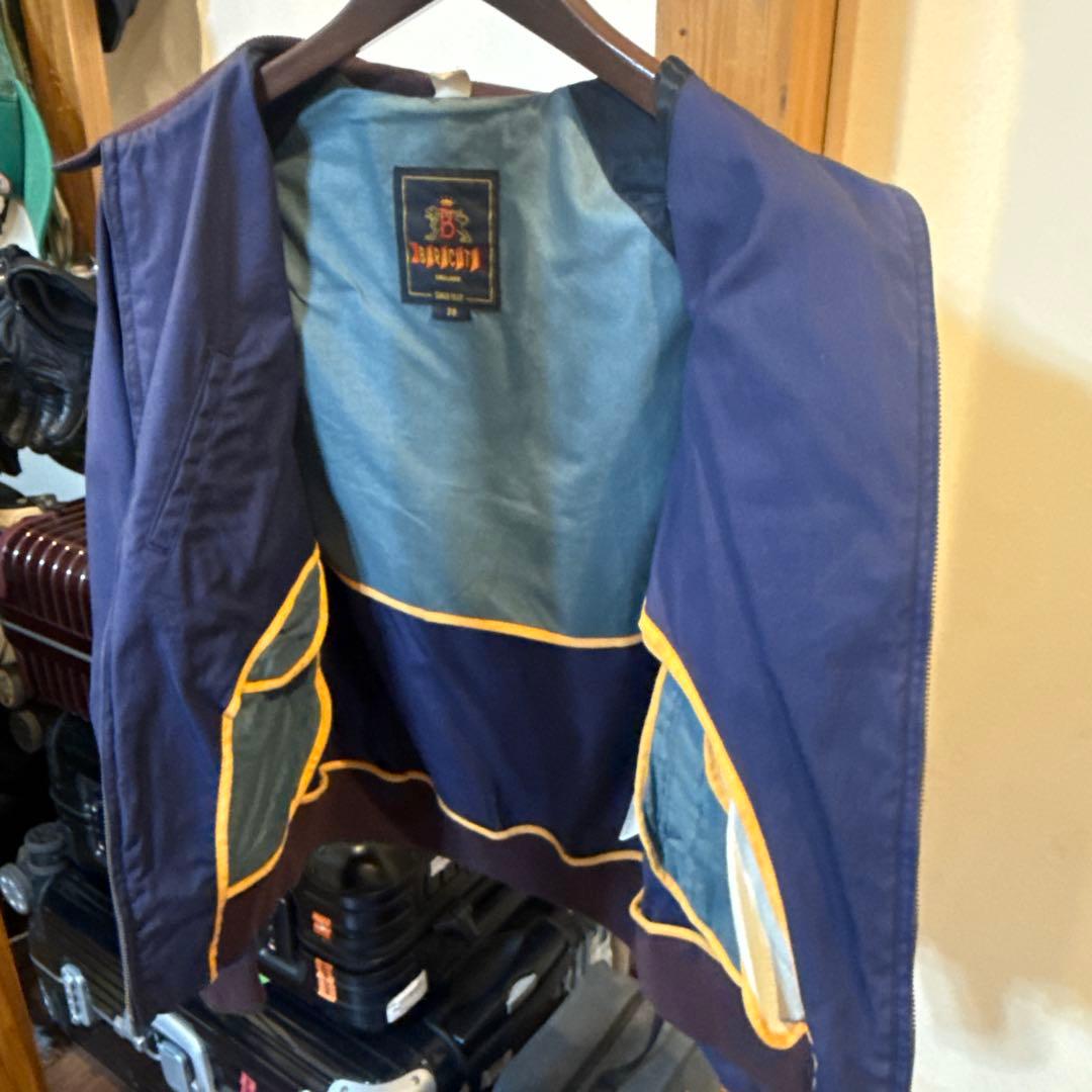 BARACUTA バラクータ　スイングトップ　希少ルーマニア製　ネイビー 36