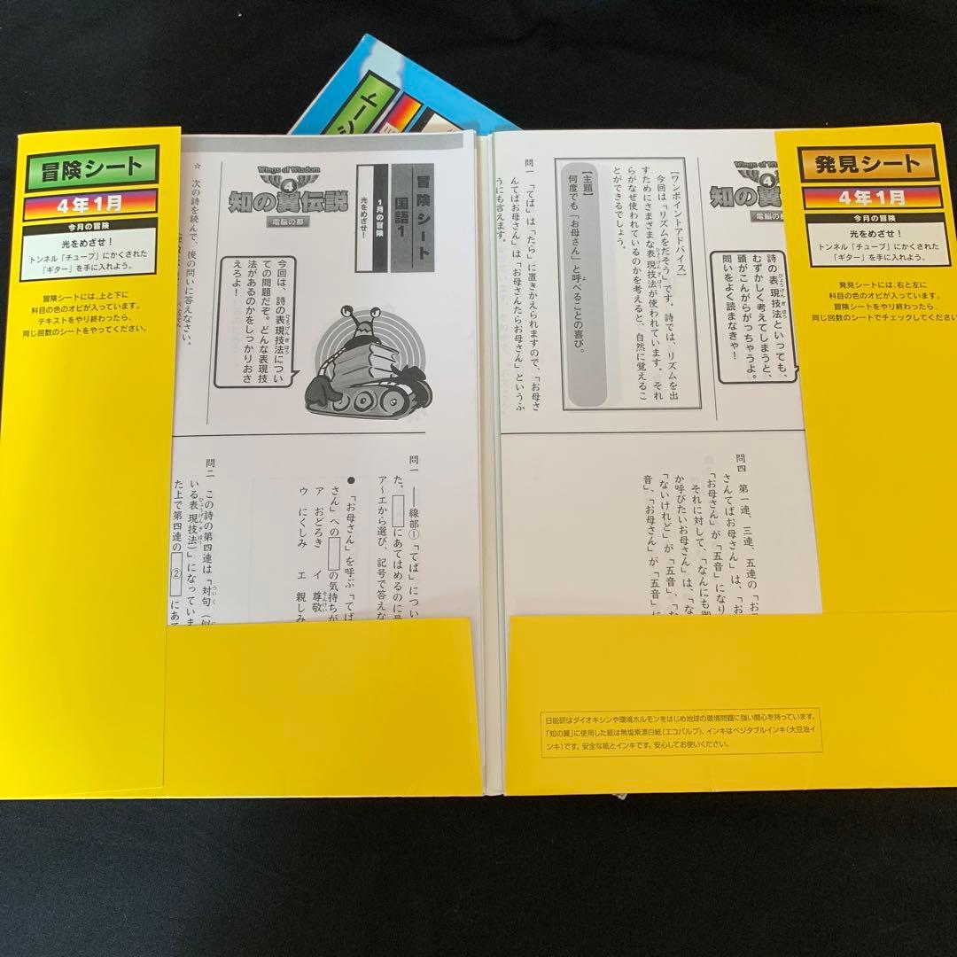 大量！日能研　知の翼　小4　中学受験　中学入試　受験対策　御三家