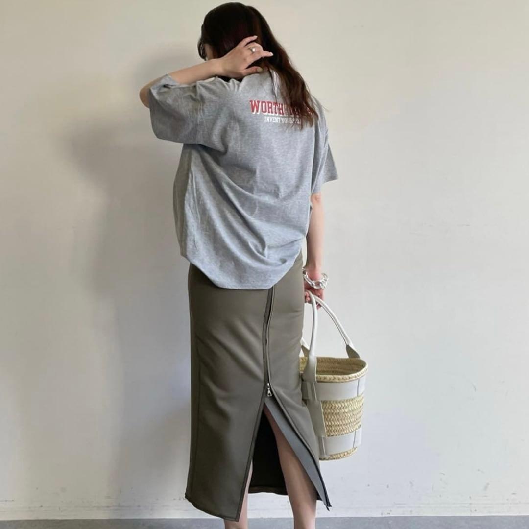 m*s様 新品Whim Gazette 長谷川京子コラボ バックZIPペンシルス
