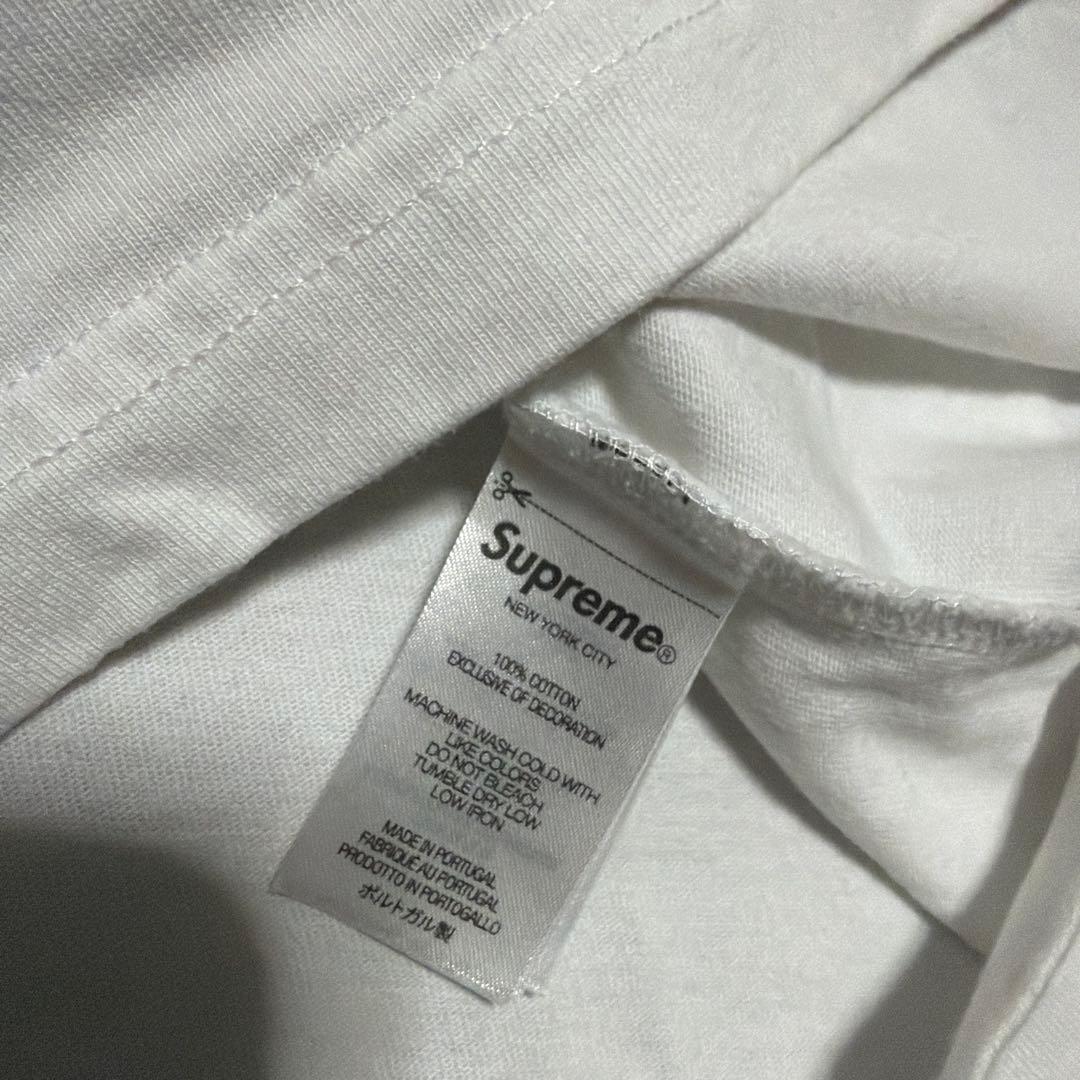 24aw Supreme Small Box Logo tee tシャツ s 白