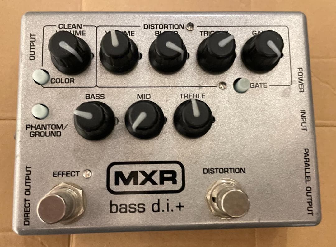 MXR M80 bass d.I.+ 限定カラー シルバー silver