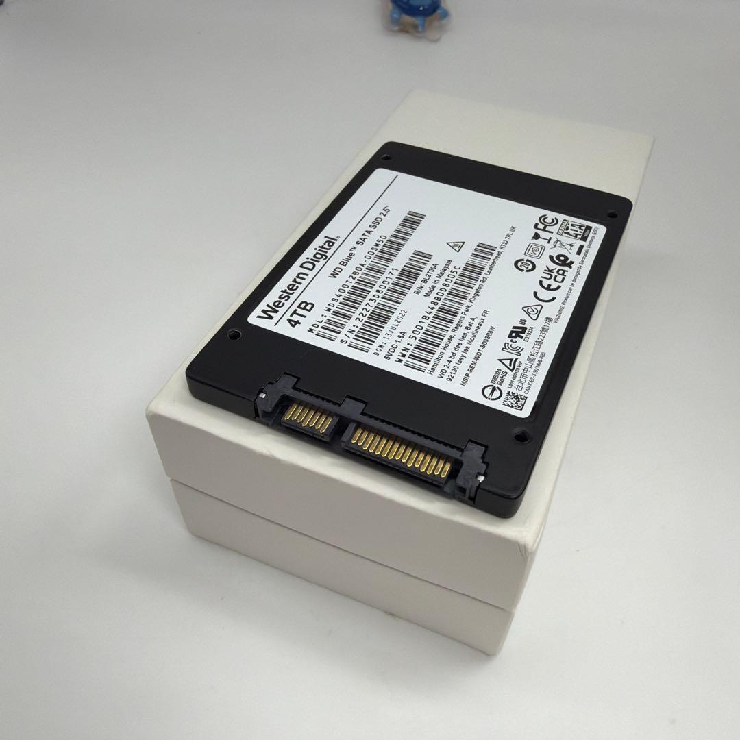 WD SSD 4TB 2.5インチ 正常