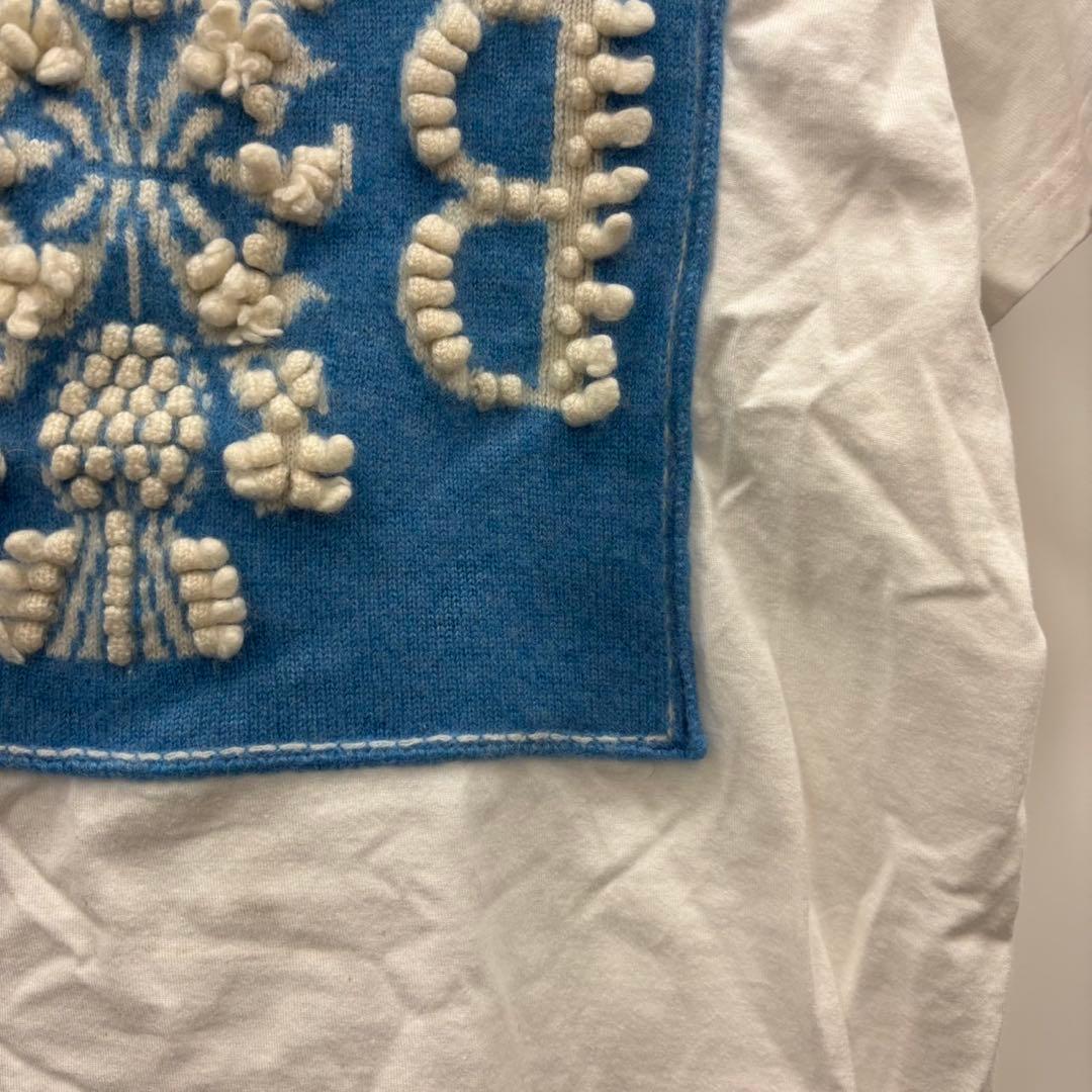 BARRIE Bロゴ Tシャツ カシミヤ レディース
