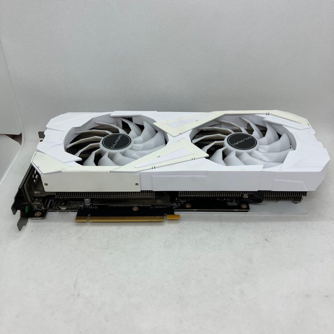 グラフィックボード・グラボ・ビデオカード GALAKURO GK-RTX3060Ti-E8GB/WHITE/LHR 166