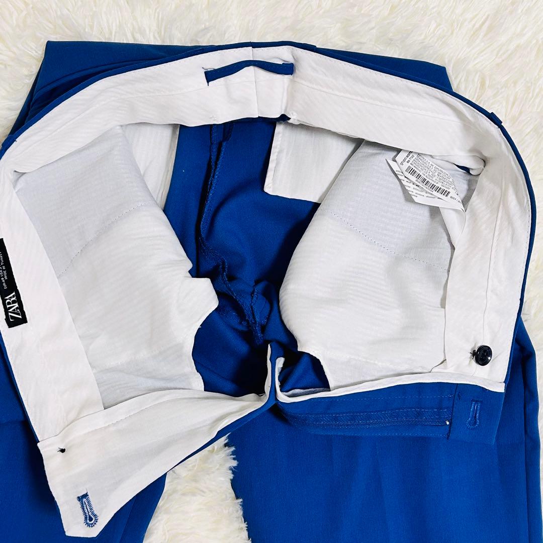 ZARA 青 スーツ36サイズ