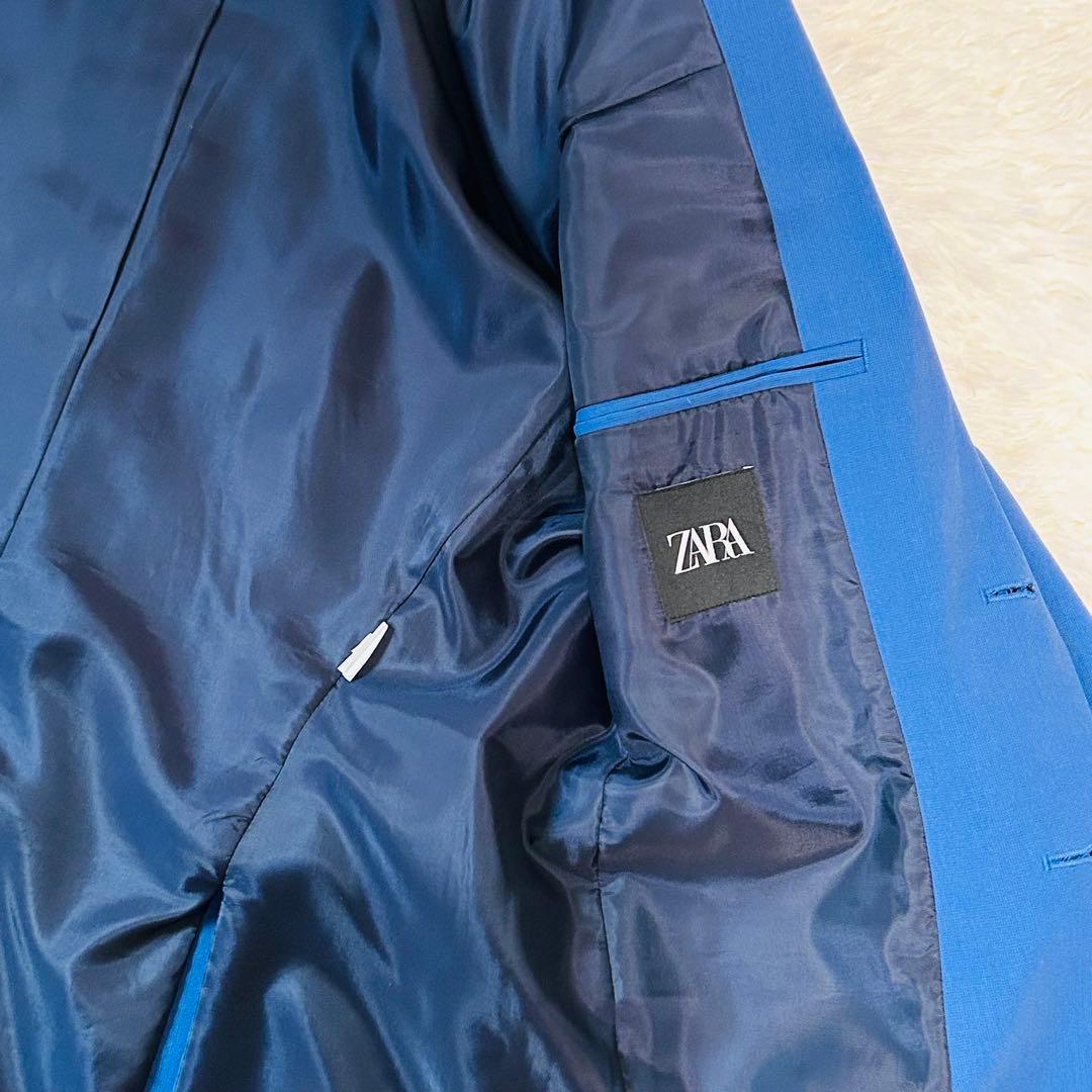 ZARA 青 スーツ36サイズ