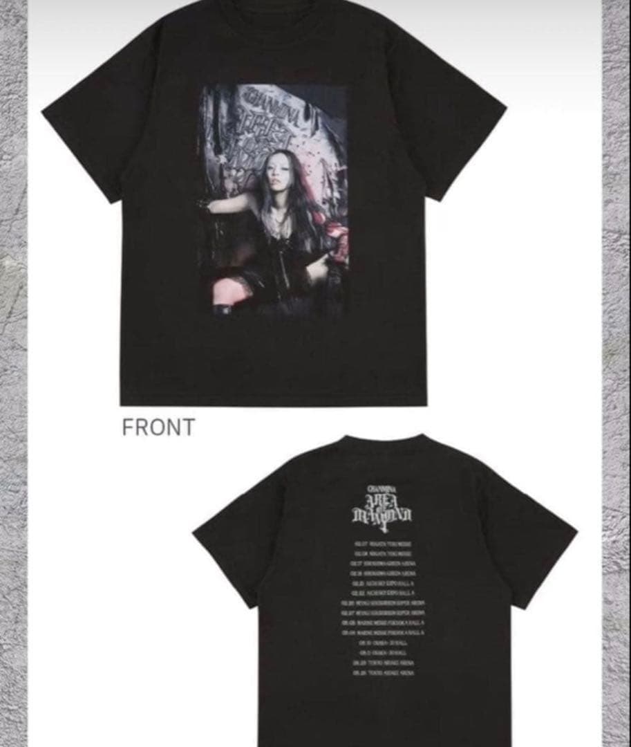 ちゃんみな　area of diamond4 ライブTシャツ