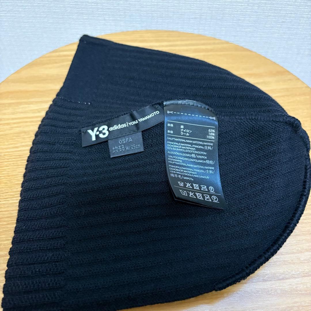 Y-3 ブラックニット帽