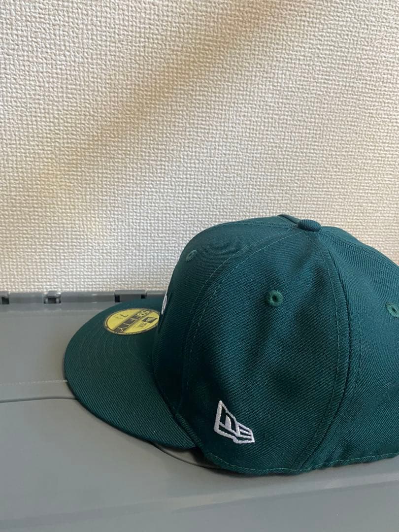 Supreme BOXロゴ　 キャップ 7 1/4 グリーン