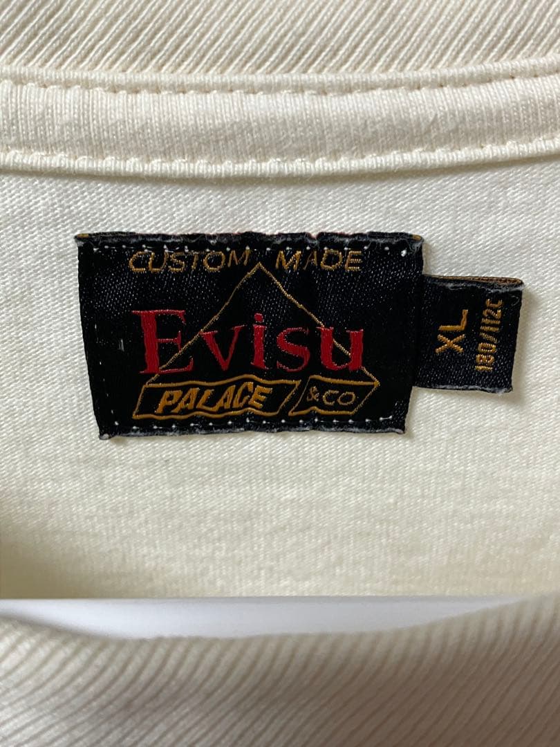 EVISU エヴィス✖️PALACE コラボ 　　　　　　　tシャツ サイズXL